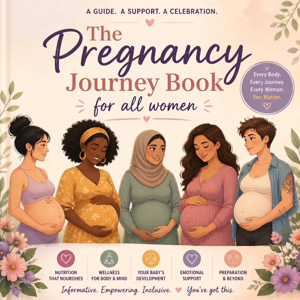The Pregnancy Journey Book digital book cover